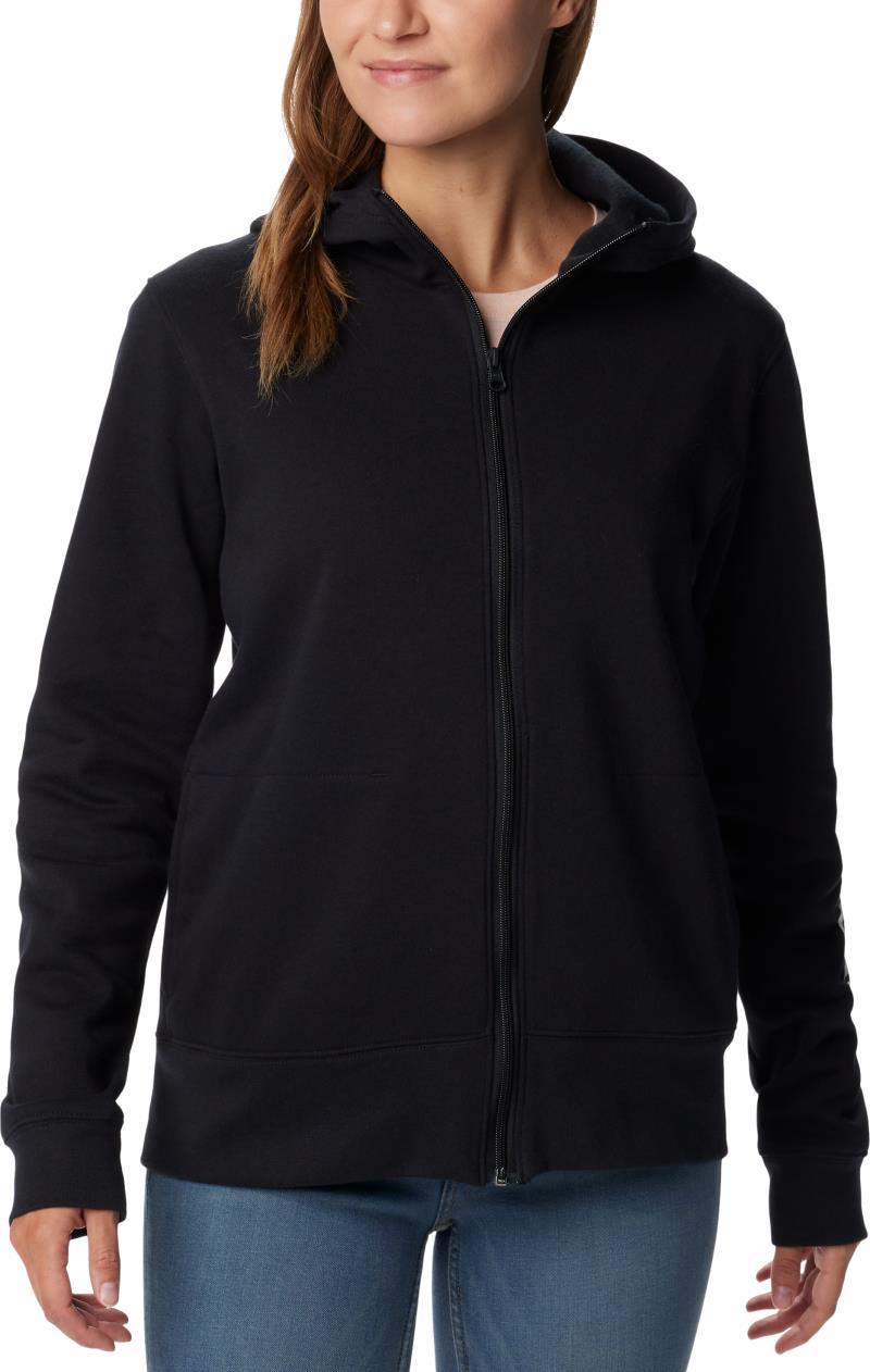 Columbia Trek II Graphic Full-Zip - Womens - Black / White Logo 1