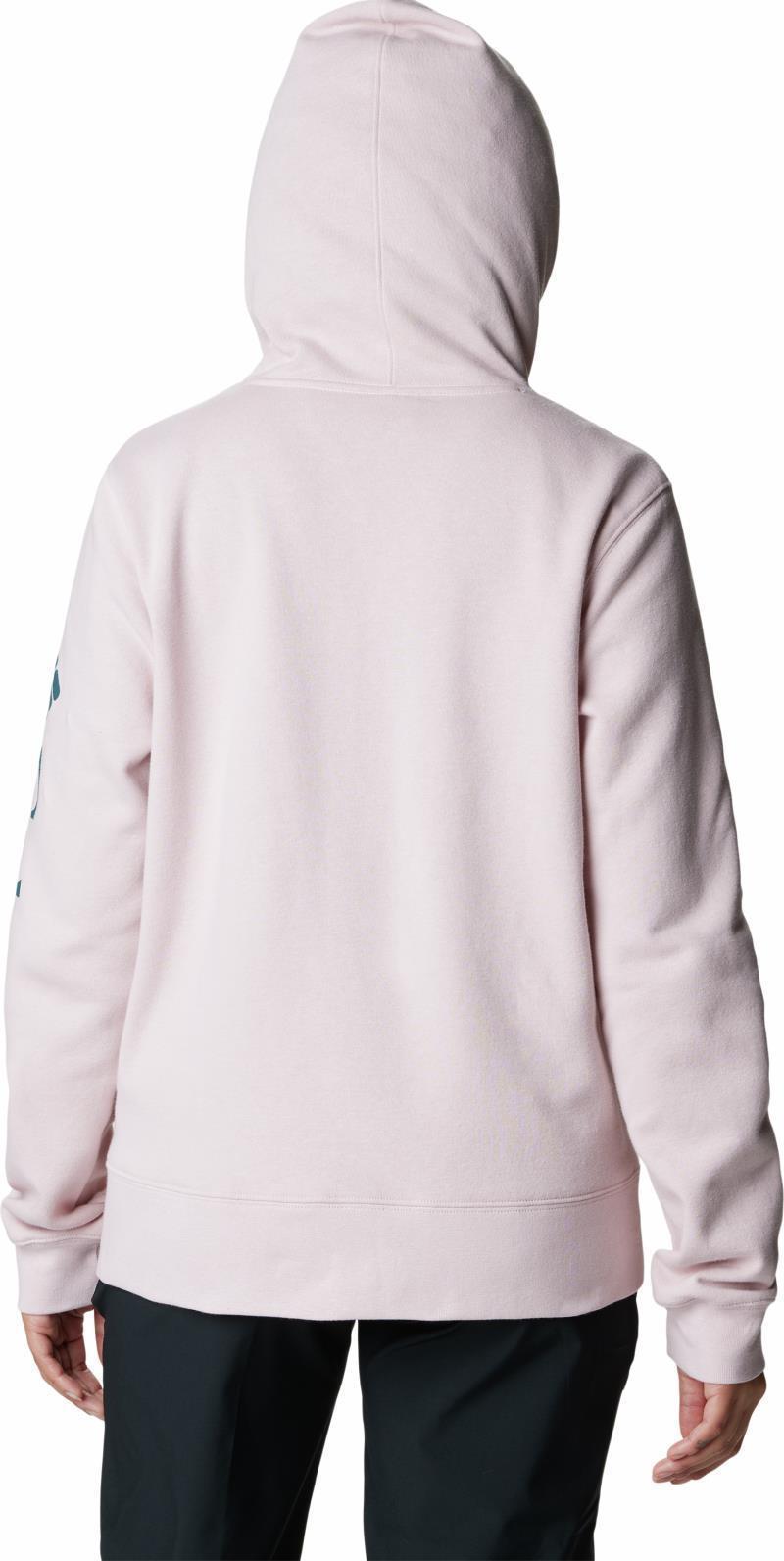 Columbia Trek II Graphic Full-Zip - Womens - Dusty Pink / Night Wave Logo 2