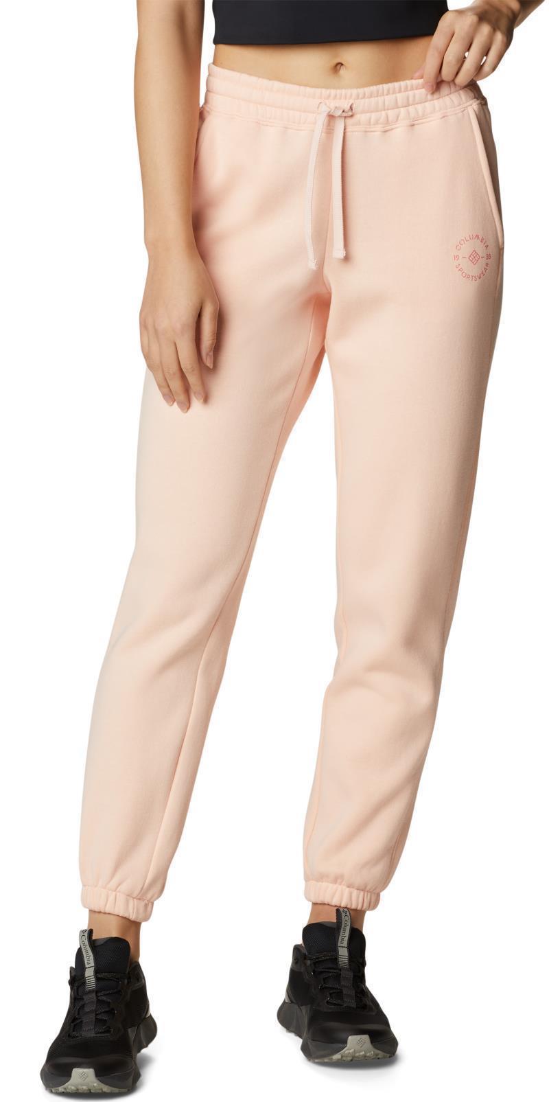 Columbia Trek Joggers - Womens - peach blossom / stamp stencil 1