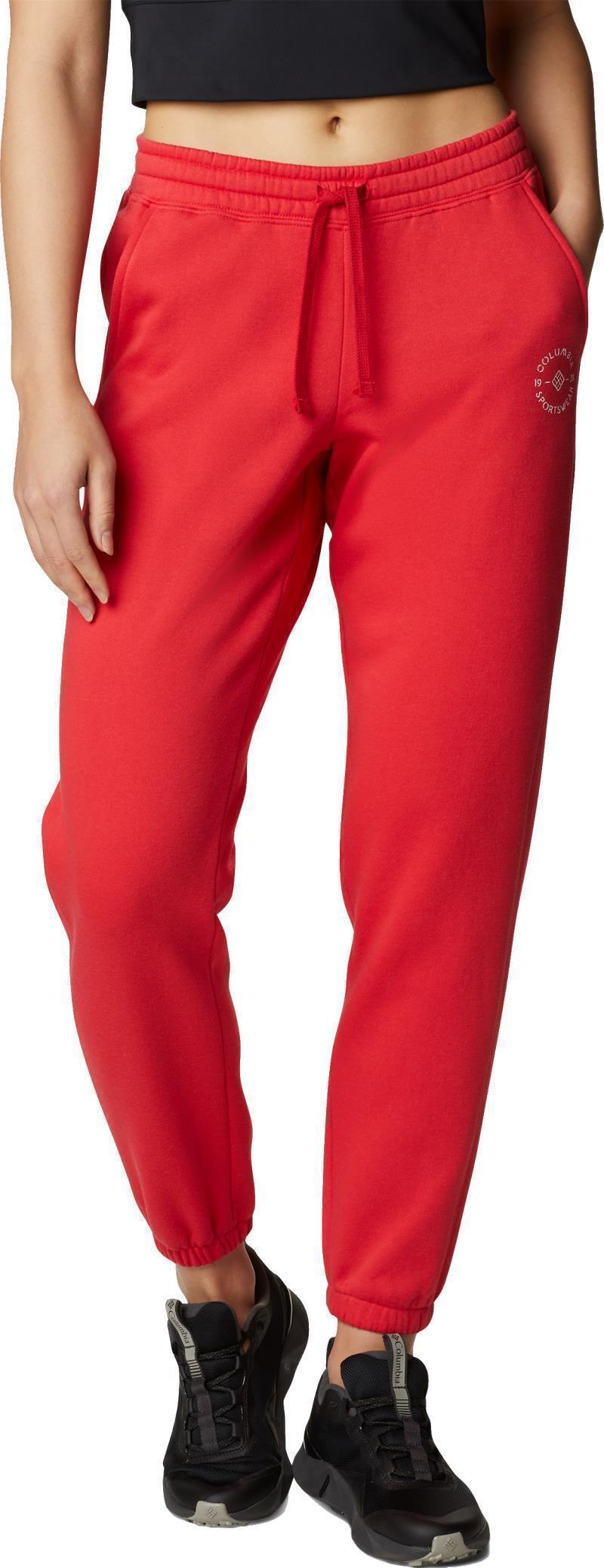 Columbia Trek Joggers - Womens - red lily / stamp stencil 1