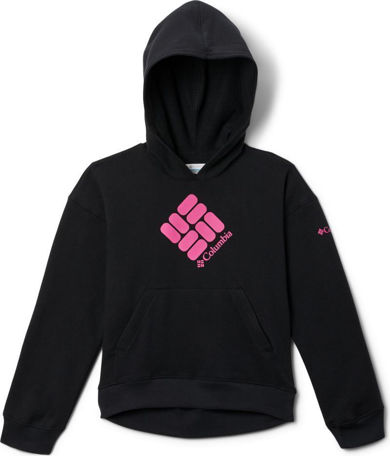 Columbia Trek Novelty Hoodie - Youth Girls - Black 1