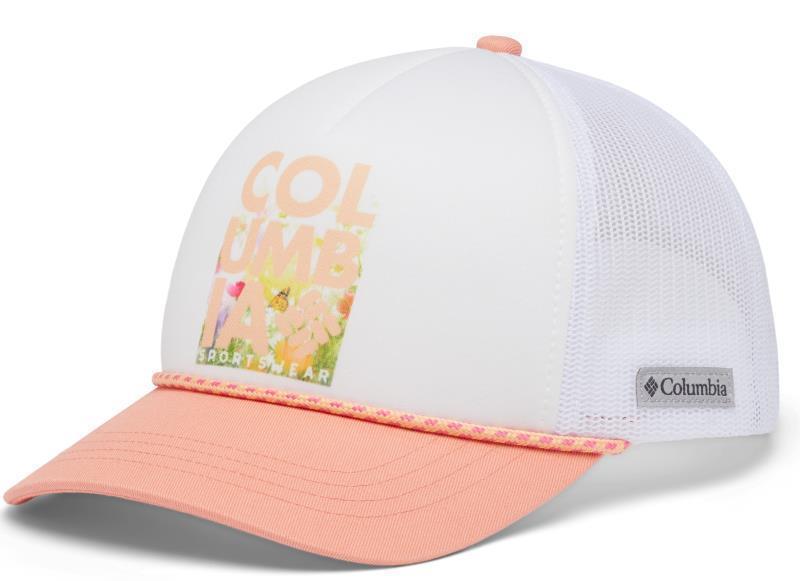 Columbia Trucker Snap Back - Womens - White Floral Blur / White 1