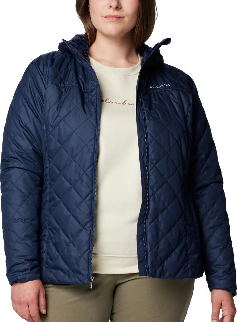 Copper Crest II Hooded Jacket, Extended - Womens - collegiate navy 1