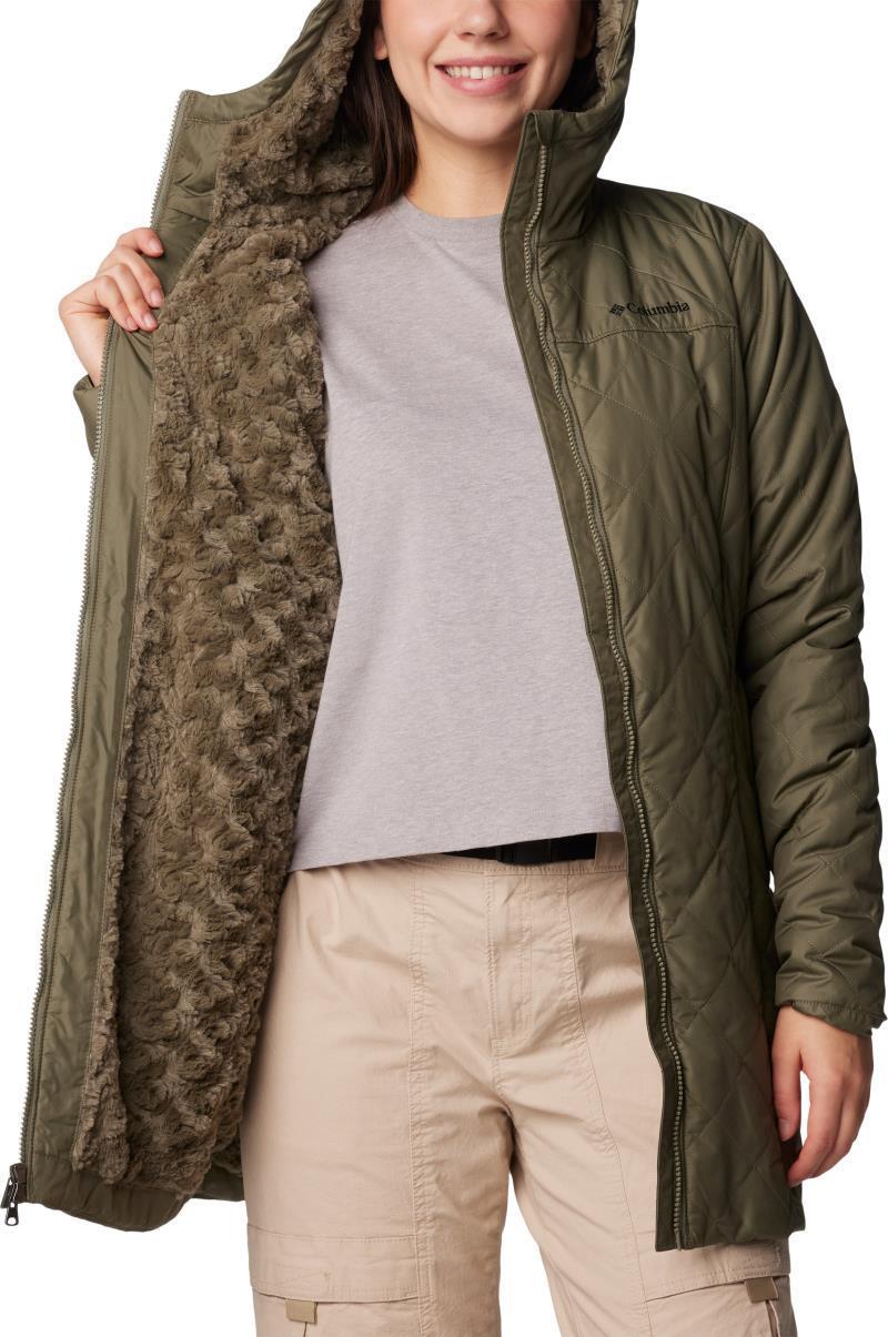 Copper Crest II Long Jacket - Womens - Stone Green 3