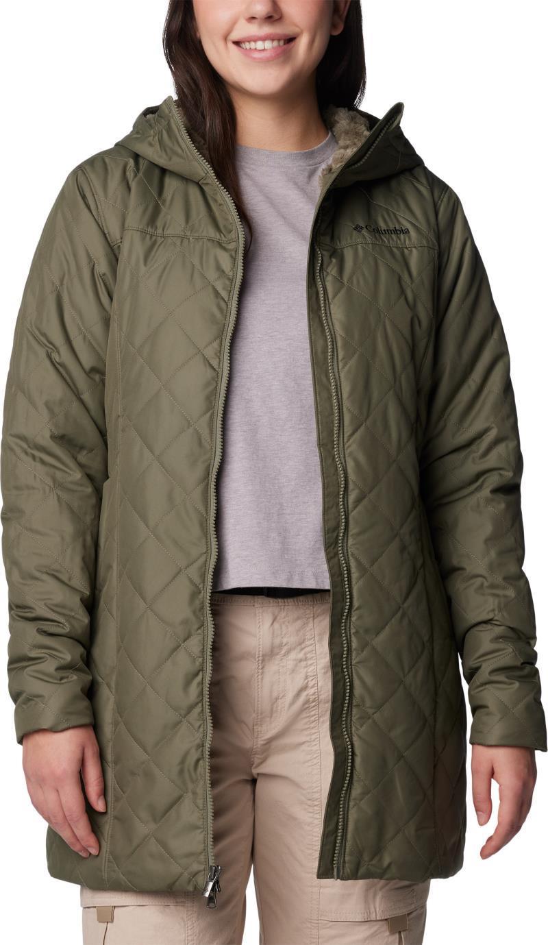 Copper Crest II Long Jacket - Womens - Stone Green 5
