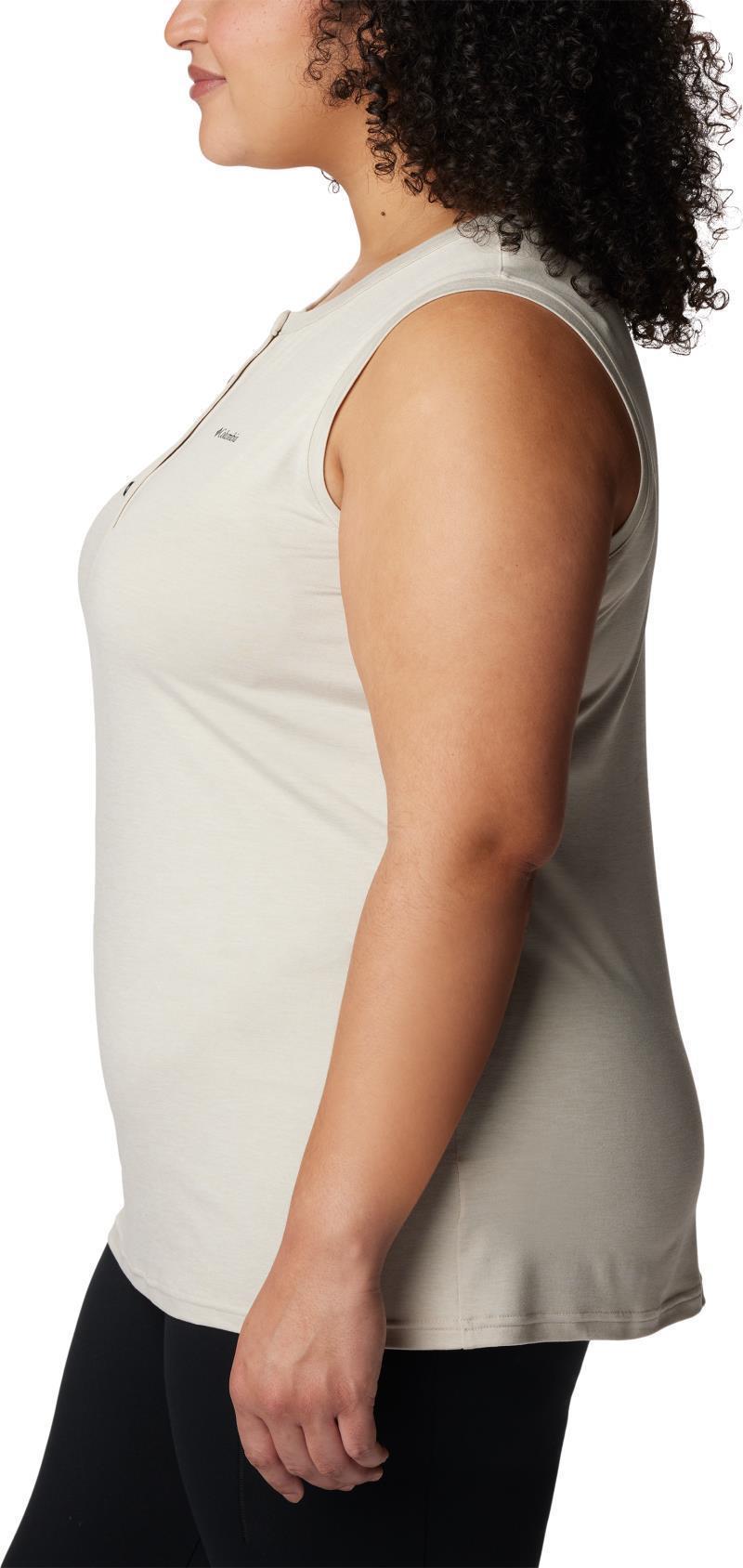 Coral Ridge Sleeveless Top - Plus - Womens - Dark Stone 3