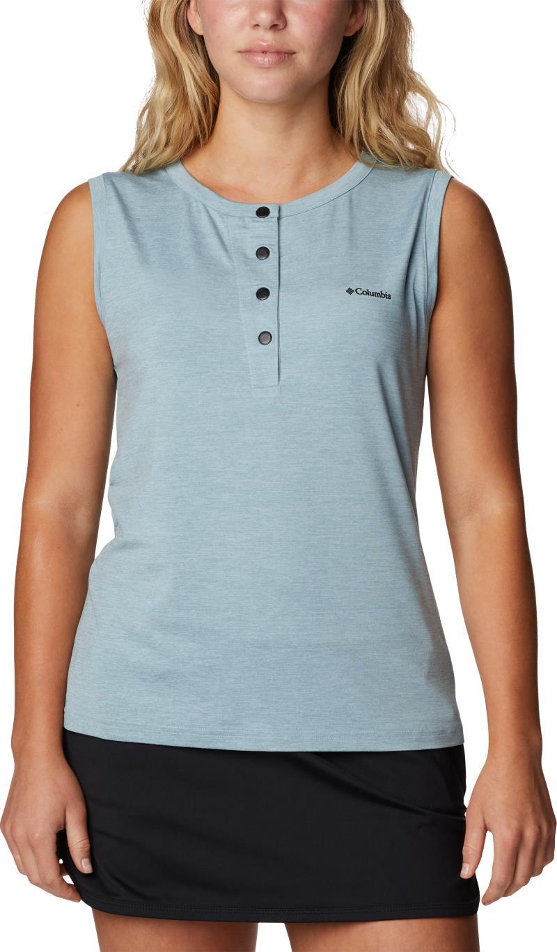 Coral Ridge Sleeveless Top - Plus - Womens - Stone Blue 1