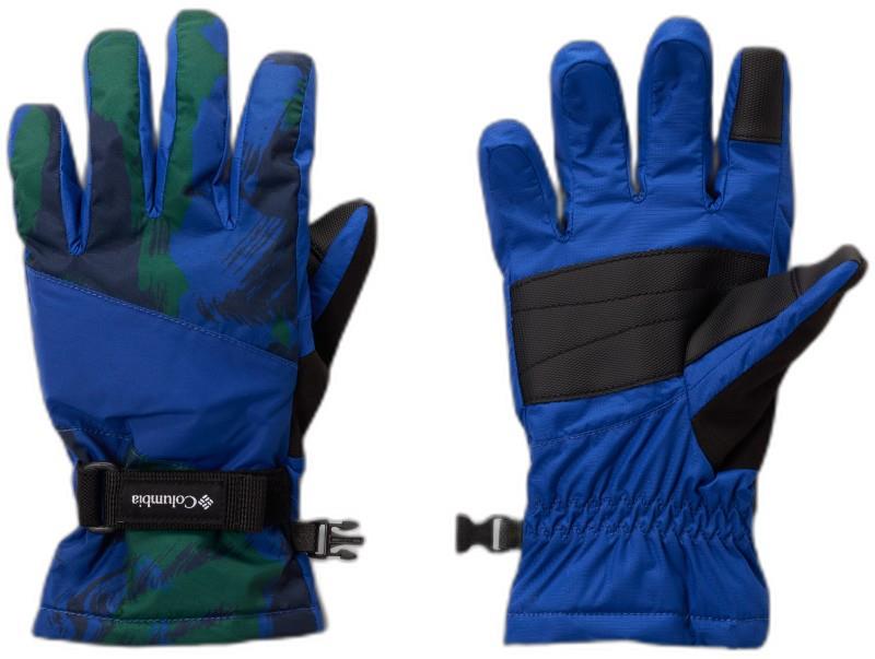 Core III Printed Gloves - Youth - mountain blue tracks / mountain blue 1