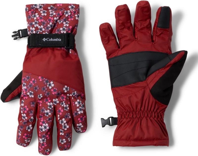 Core III Printed Gloves - Youth - red oxide posies / red oxide 1