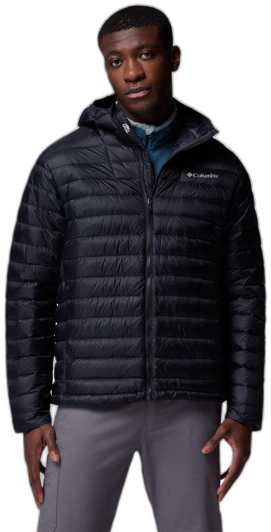 Corelite Down Hooded Jacket - Mens - black 1