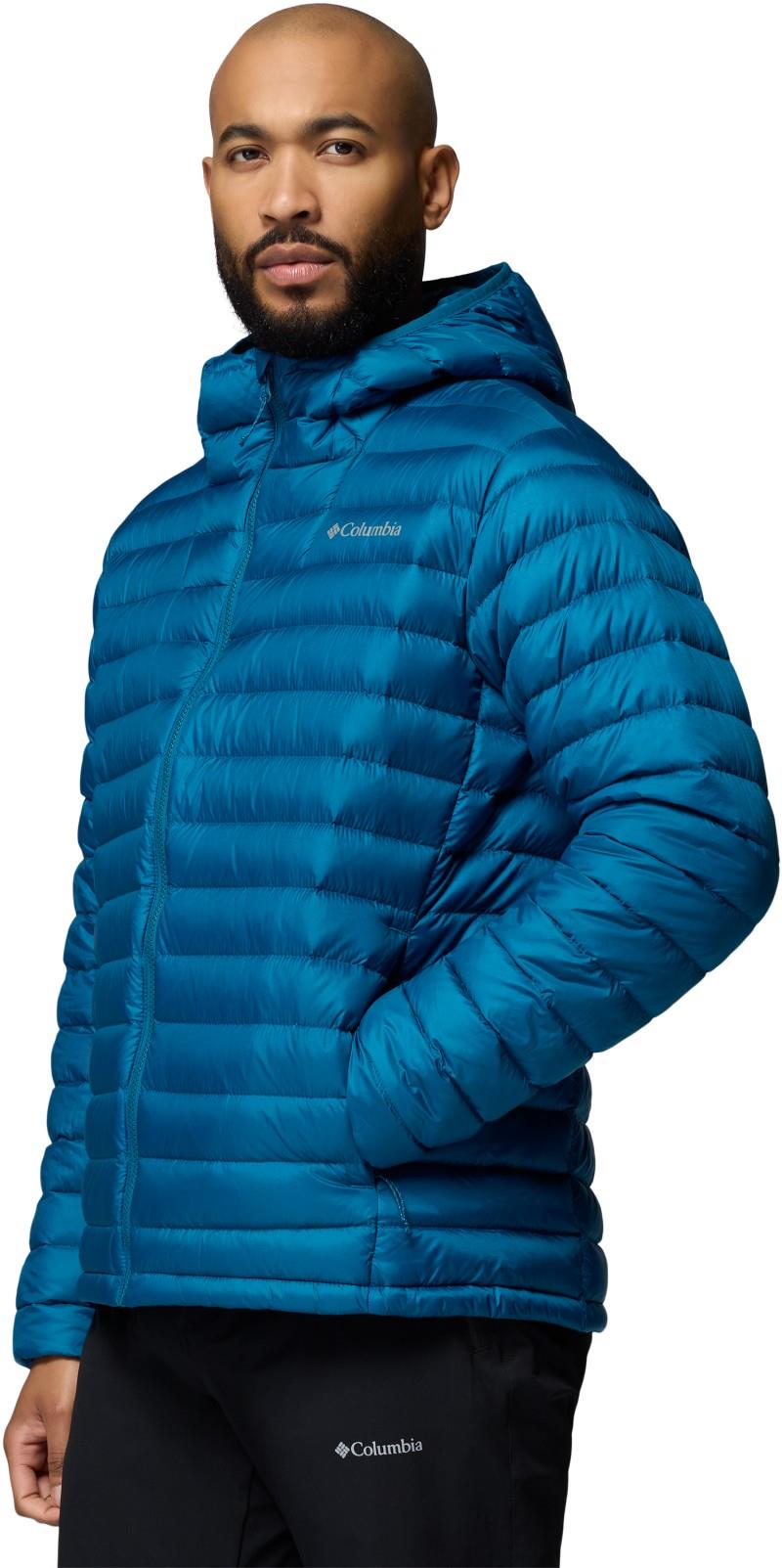 Corelite Down Hooded Jacket - Mens - phoenix blue 1