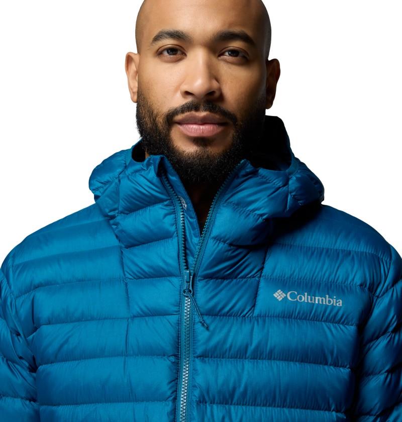 Corelite Down Hooded Jacket - Mens - phoenix blue 1