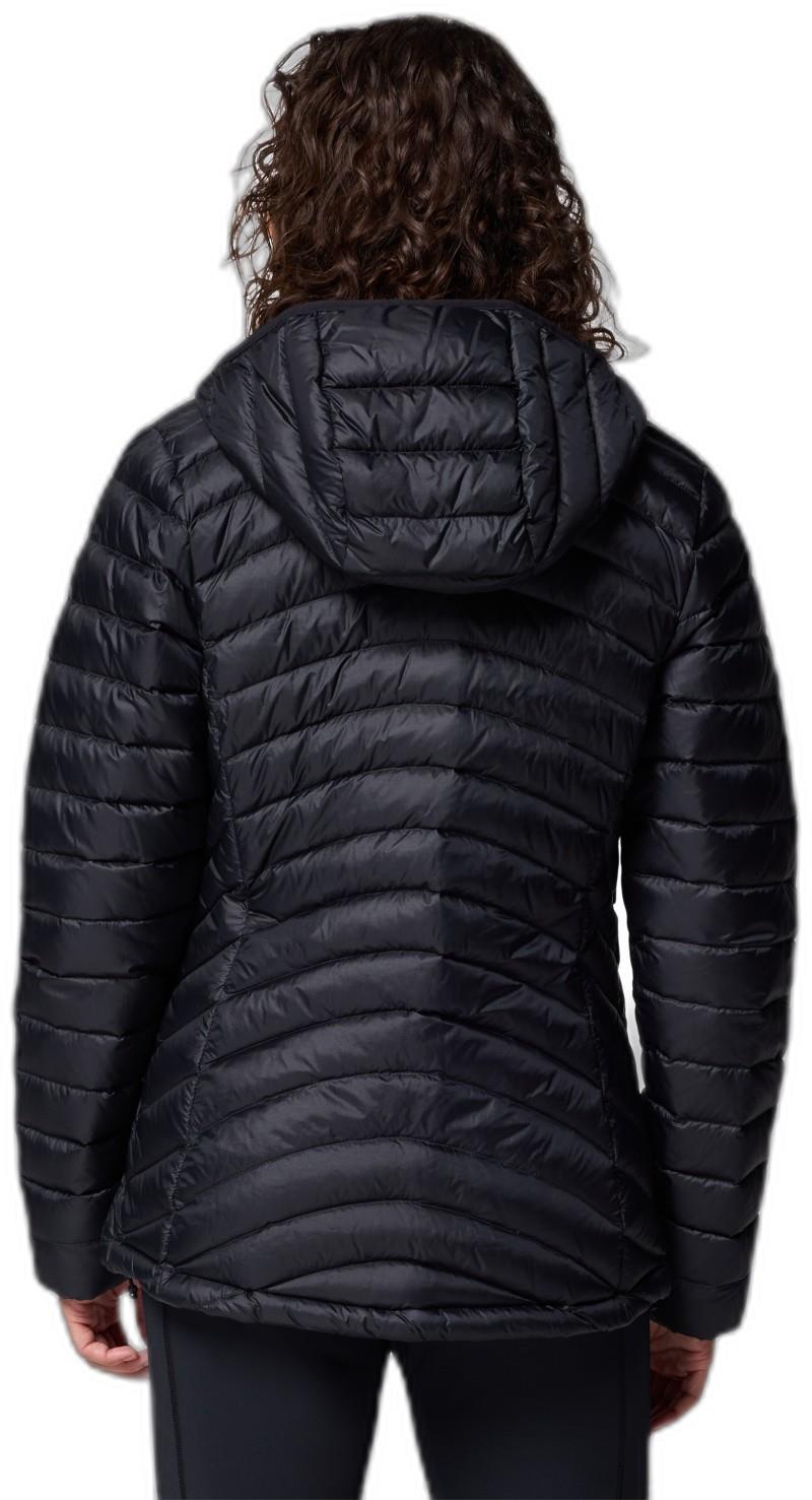 Corelite Down Hooded Jacket - Womens - black 1