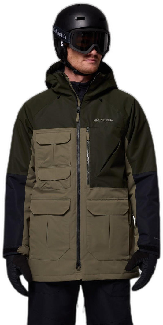 Coreshot Jacket - Mens - stone green / greenscape / black 1