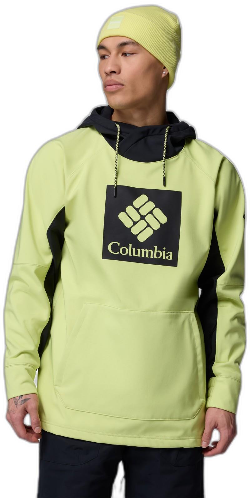 Coreshot Softshell Hoodie - Mens - neon light / black 1