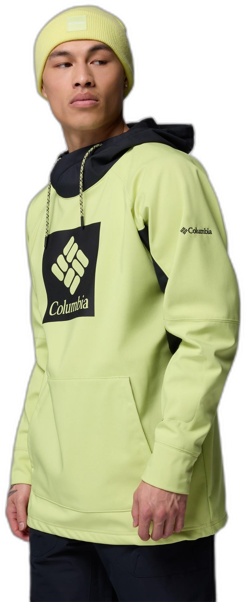 Coreshot Softshell Hoodie - Mens - neon light / black 1