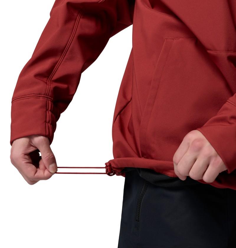 Coreshot Softshell Hoodie - Mens - red oxide 1