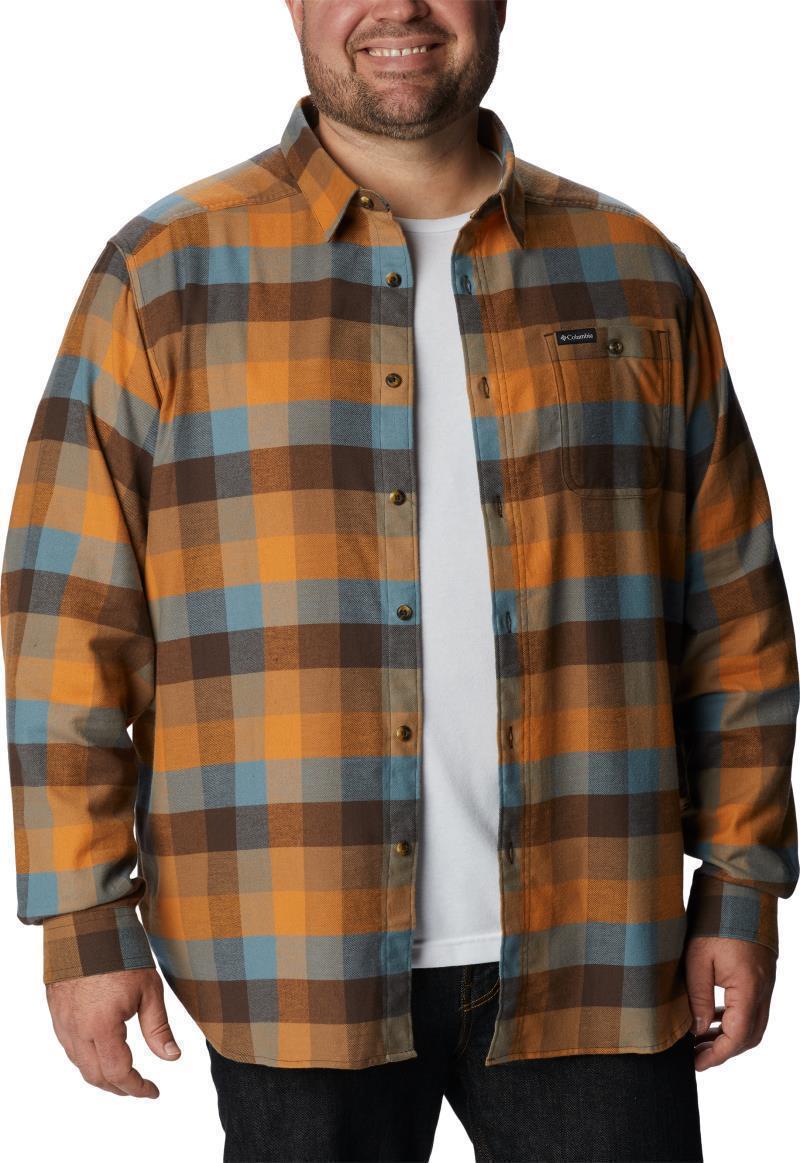 Cornell Woods Flannel LS Shirt, Extended - Mens - Delta Buffalo Check 3