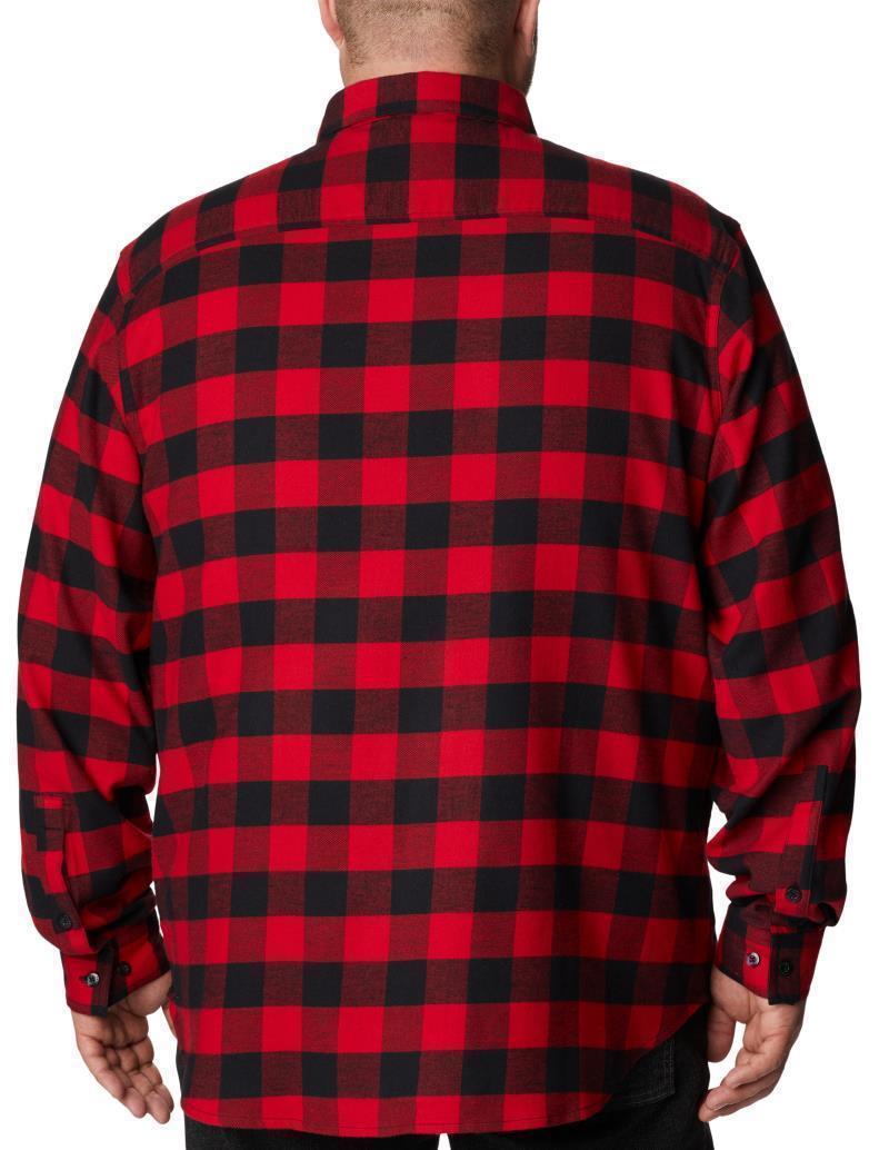 Cornell Woods Flannel LS Shirt, Extended - Mens - Mountain Red Buffalo Check 4