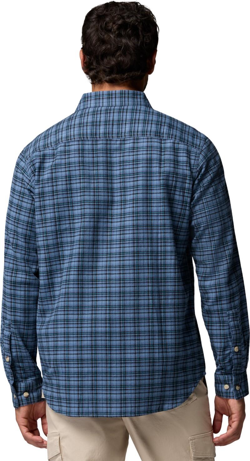 Cornell Woods Flannel LS Shirt, Extended - Mens - dark mountain cozy check 1