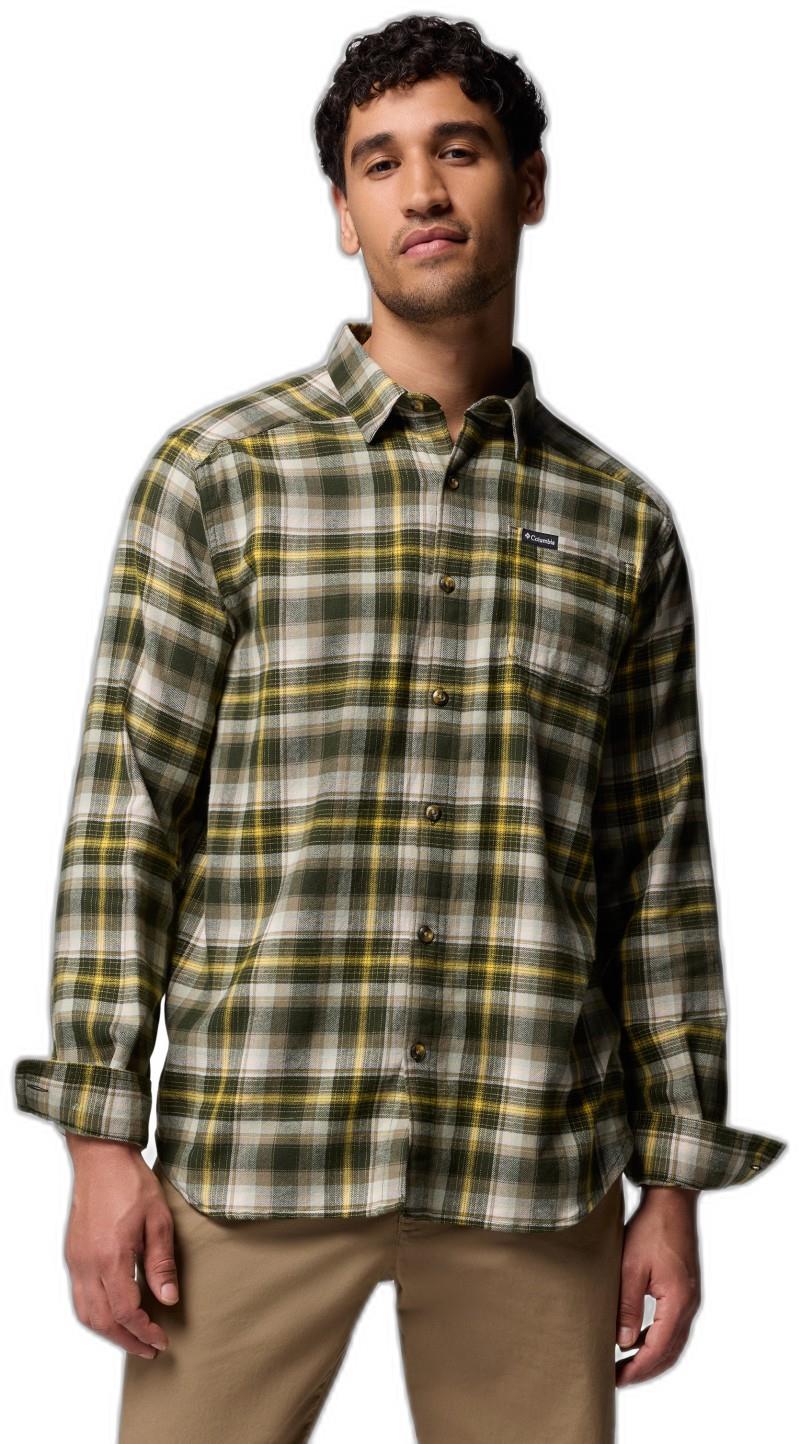 Cornell Woods Flannel LS Shirt, Extended - Mens - greenscape backland tartan 1