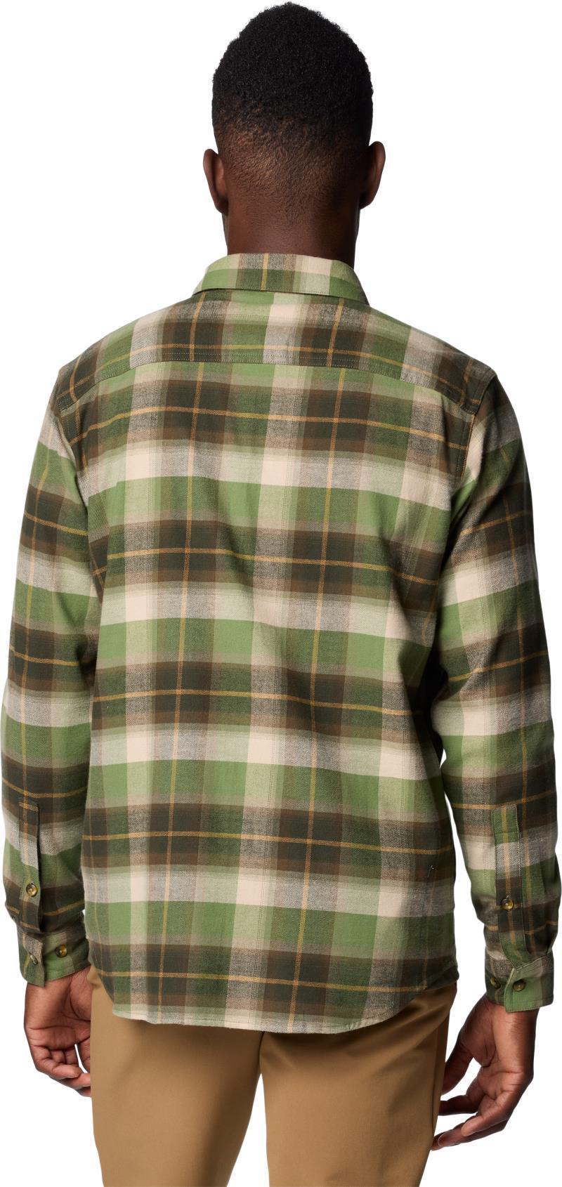 Cornell Woods Flannel LS Shirt, Tall - Mens - Stone Green Classic Multi Tartan 3