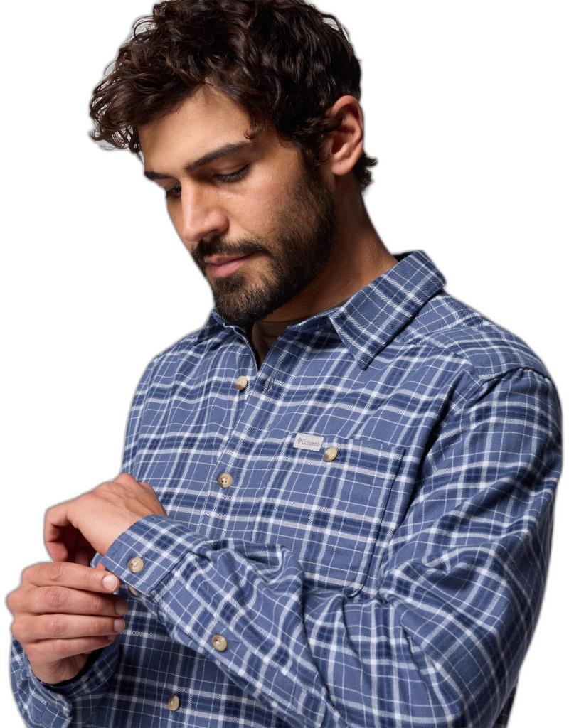 Cornell Woods Flannel LS Shirt, Tall - Mens - dark mountain quad check 1