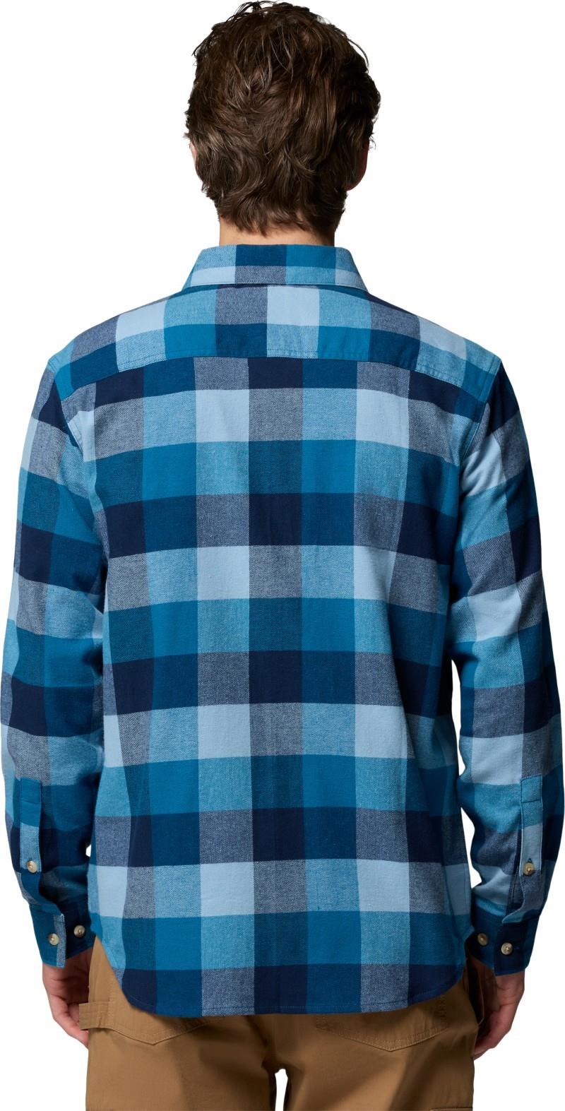 Cornell Woods Flannel LS Shirt, Tall - Mens - phoenix blue multi buffalo 1