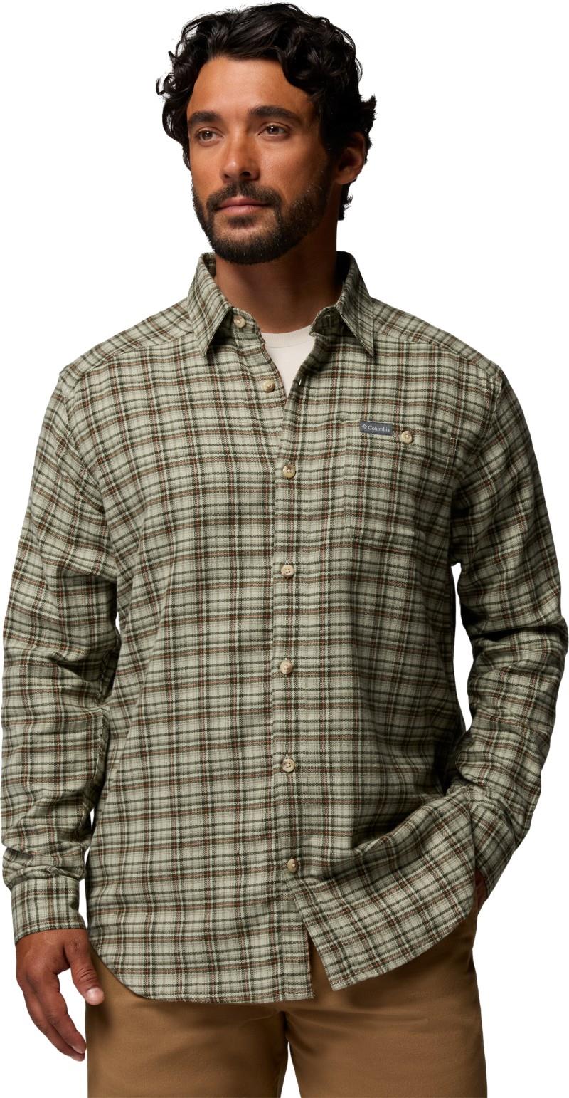 Cornell Woods Flannel LS Shirt, Tall - Mens - safari cozy check 1
