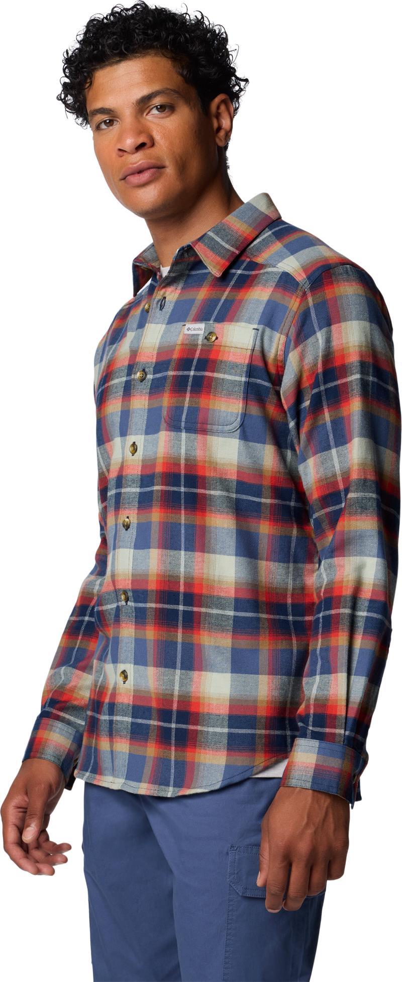 Cornell Woods Flannel LS Shirt - Mens - Collegiate Navy Classic Multi Tartan 2