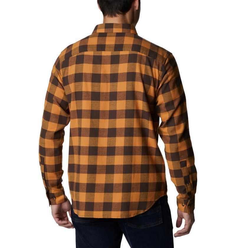 Cornell Woods Flannel LS Shirt - Mens - Cordovan Buffalo Check 4