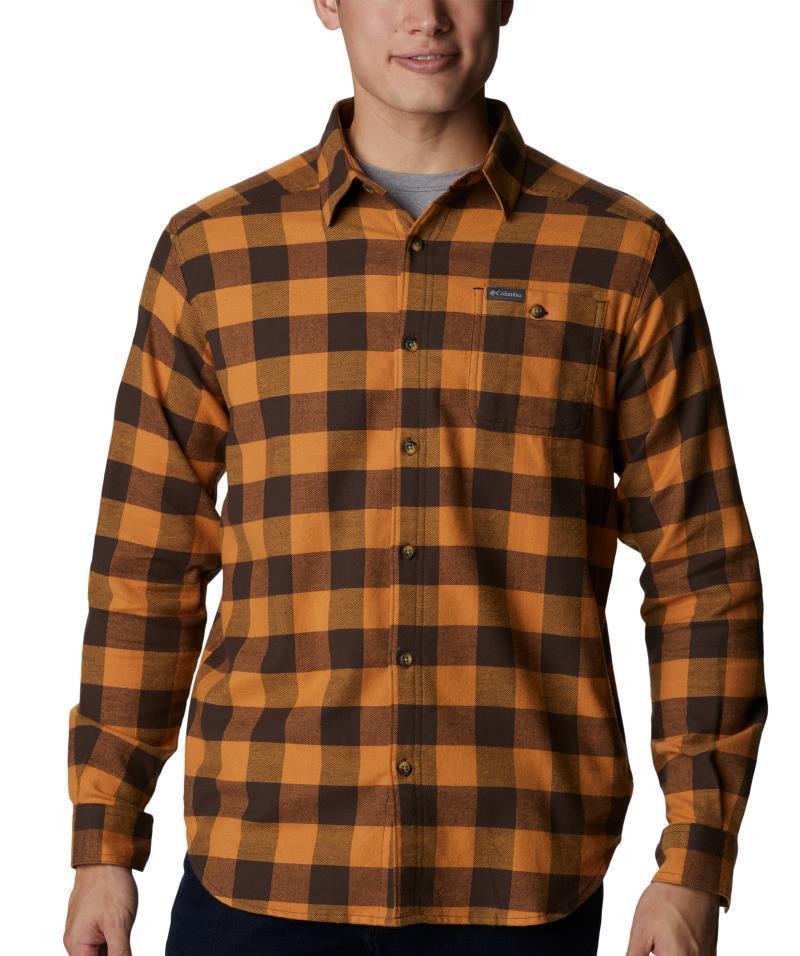 Cornell Woods Flannel LS Shirt - Mens - Cordovan Buffalo Check 1