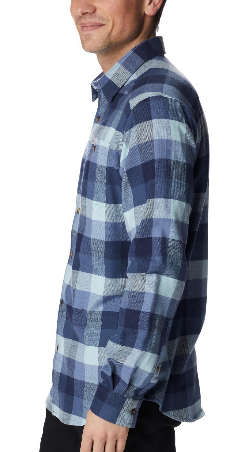 Cornell Woods Flannel LS Shirt - Mens - Dark Mountain Buffalo Check 2