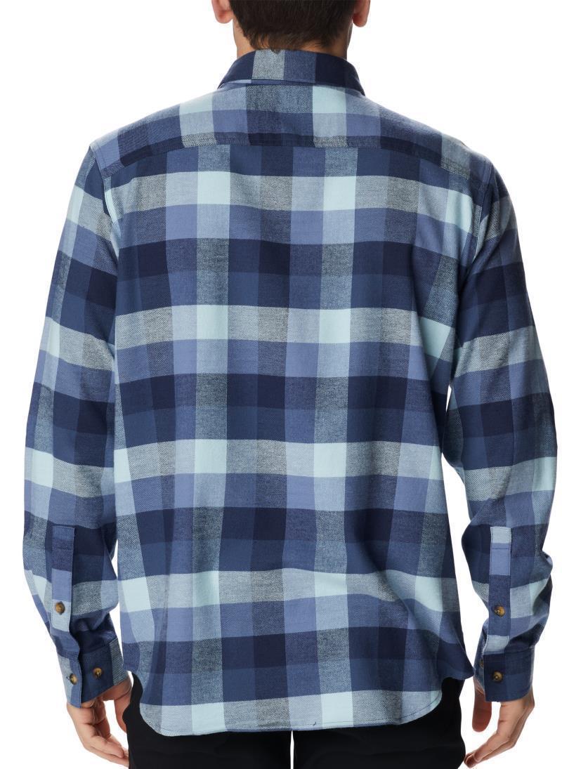 Cornell Woods Flannel LS Shirt - Mens - Dark Mountain Buffalo Check 4
