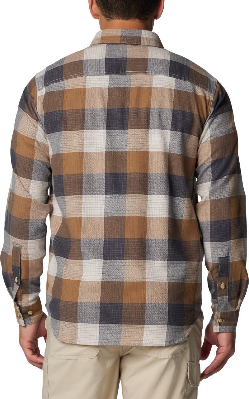 Cornell Woods Flannel LS Shirt - Mens - Dark Stone Ombre Buffalo 2