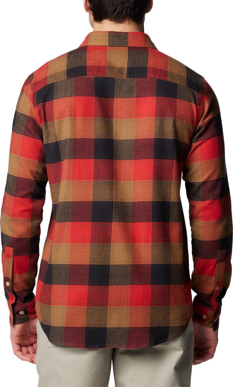 Cornell Woods Flannel LS Shirt - Mens - Sail Red Ombre Buffalo 2