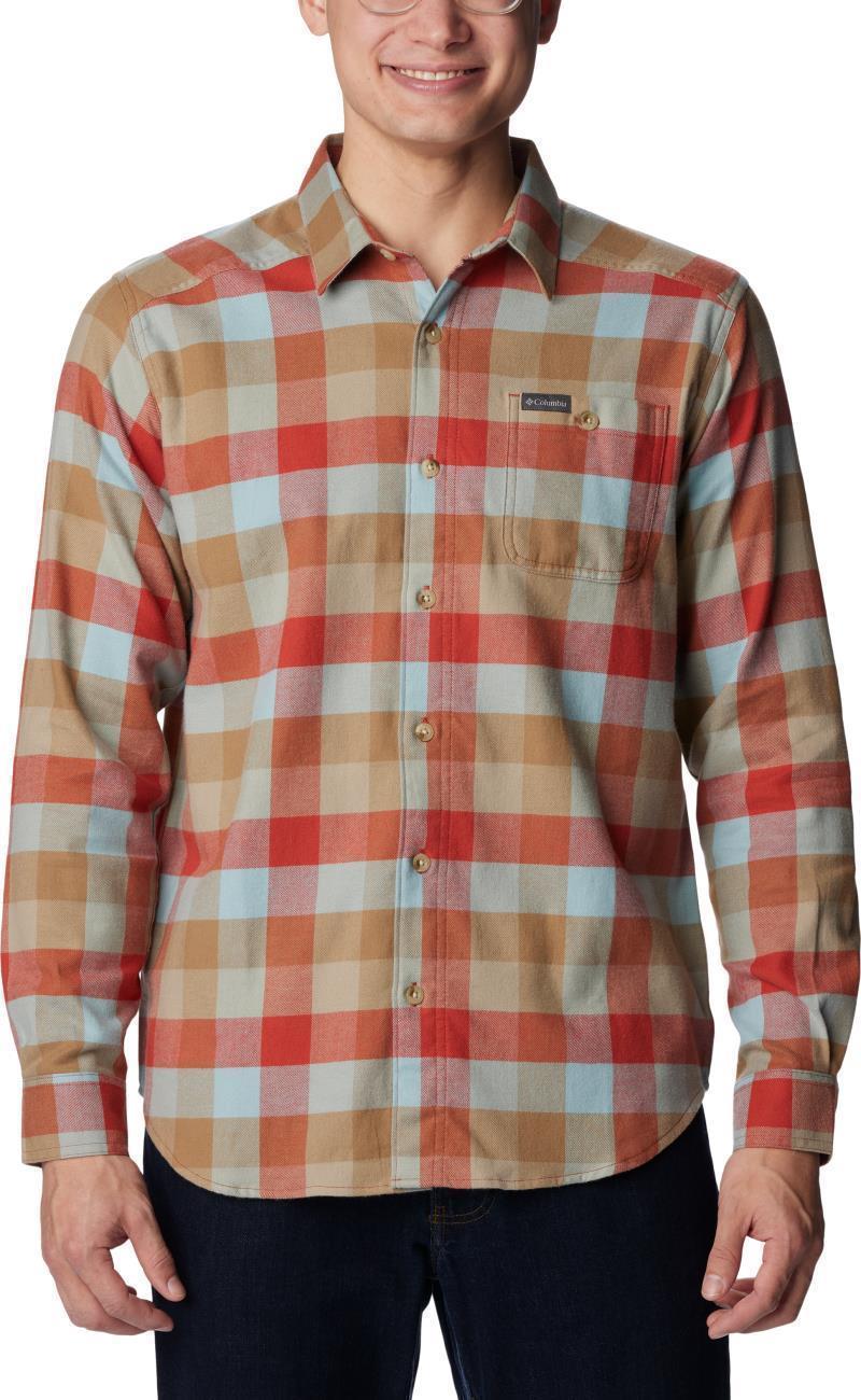 Cornell Woods Flannel LS Shirt - Mens - Warp Red Buffalo Check 1