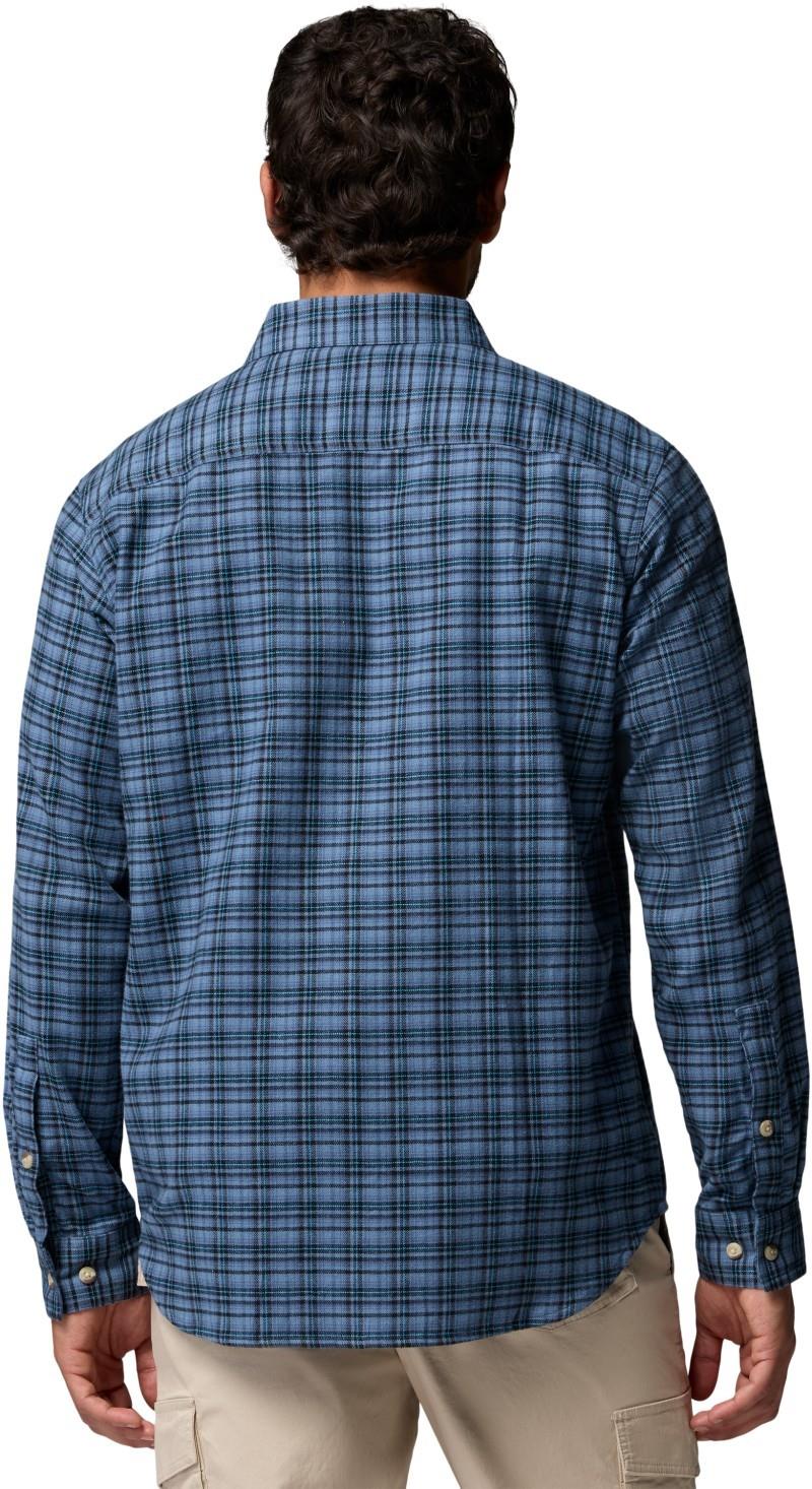 Cornell Woods Flannel LS Shirt - Mens - dark mountain cozy check 1