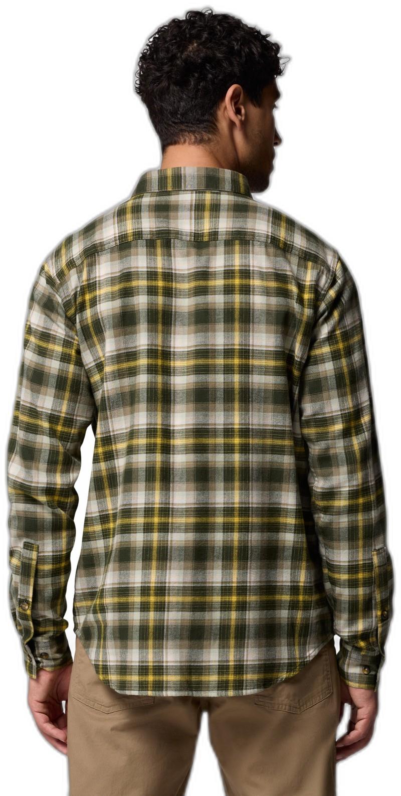 Cornell Woods Flannel LS Shirt - Mens - greenscape backland tartan 1