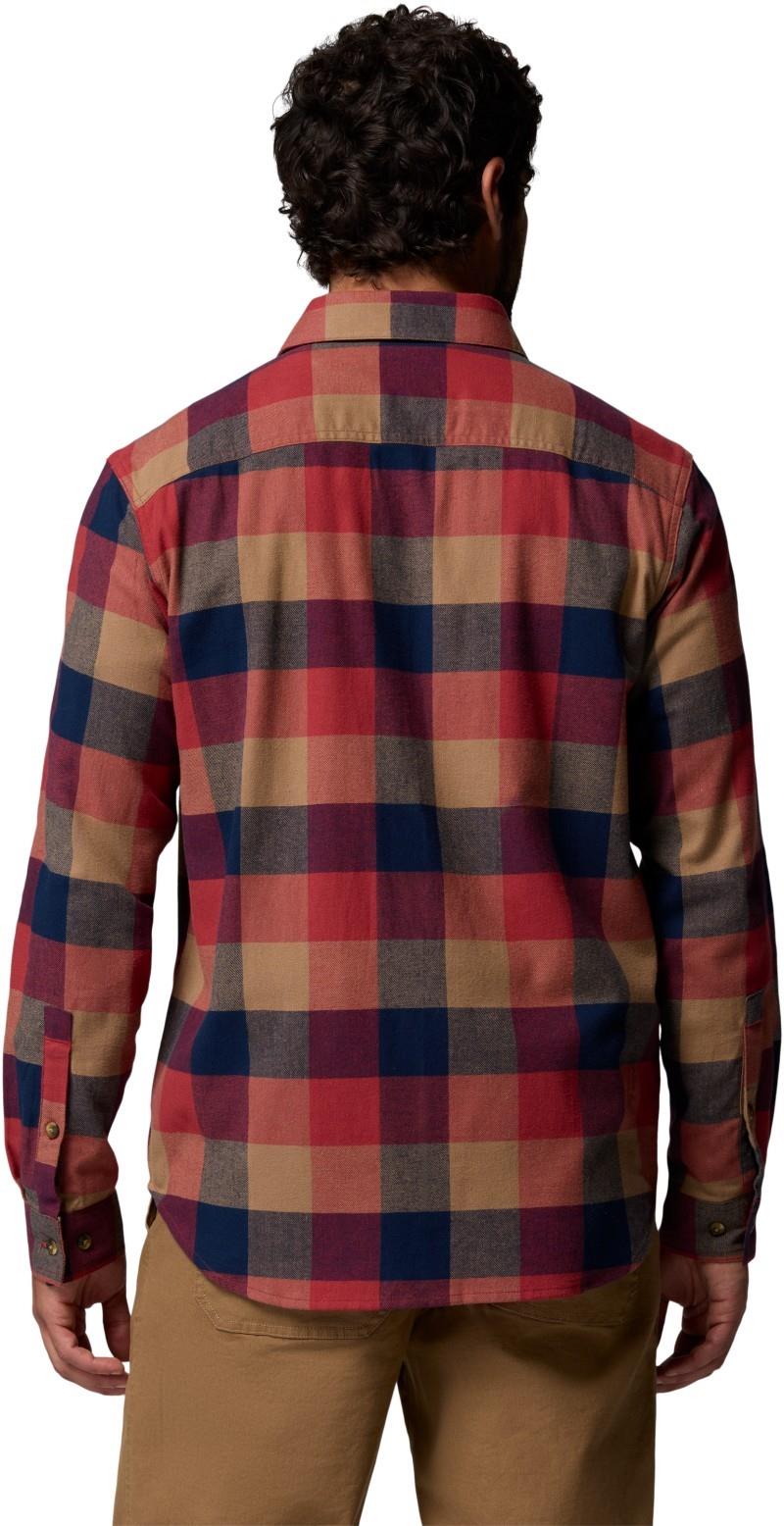 Cornell Woods Flannel LS Shirt - Mens - red oxide multi buffalo 1
