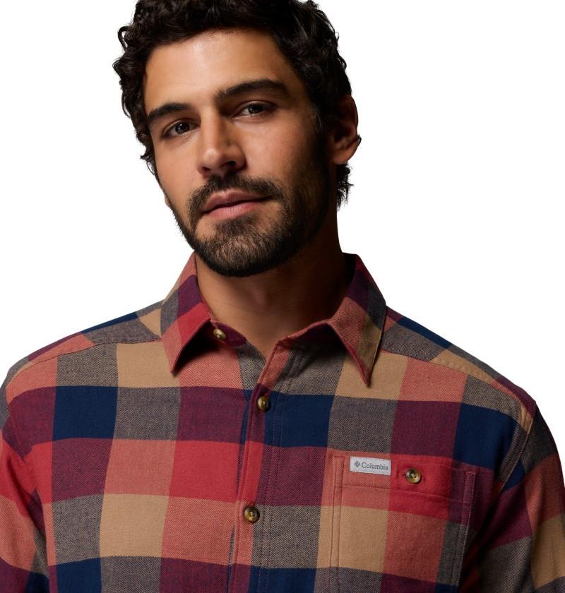 Cornell Woods Flannel LS Shirt - Mens - red oxide multi buffalo 1