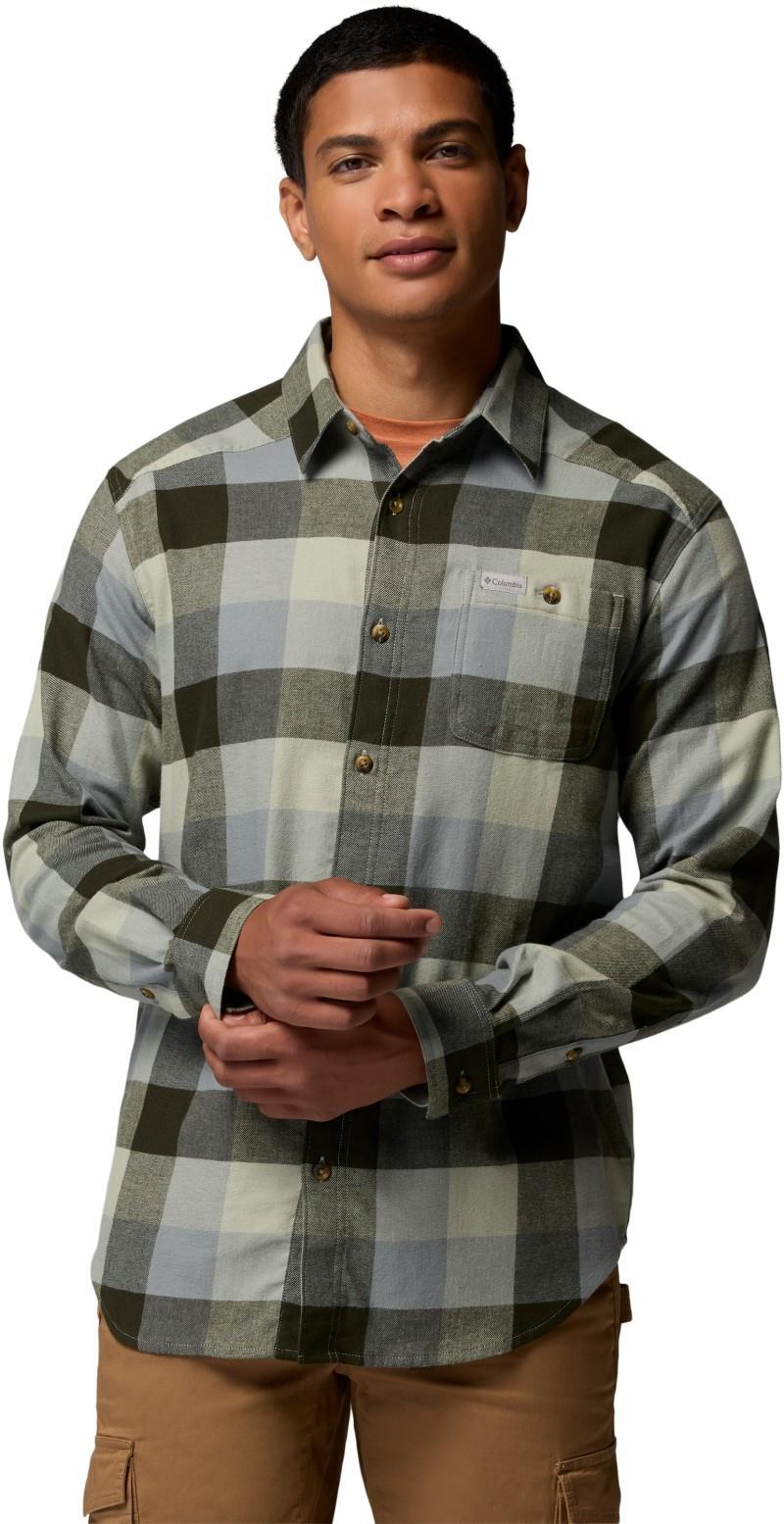 Cornell Woods Flannel LS Shirt - Mens - sedona sage multi buffalo 1