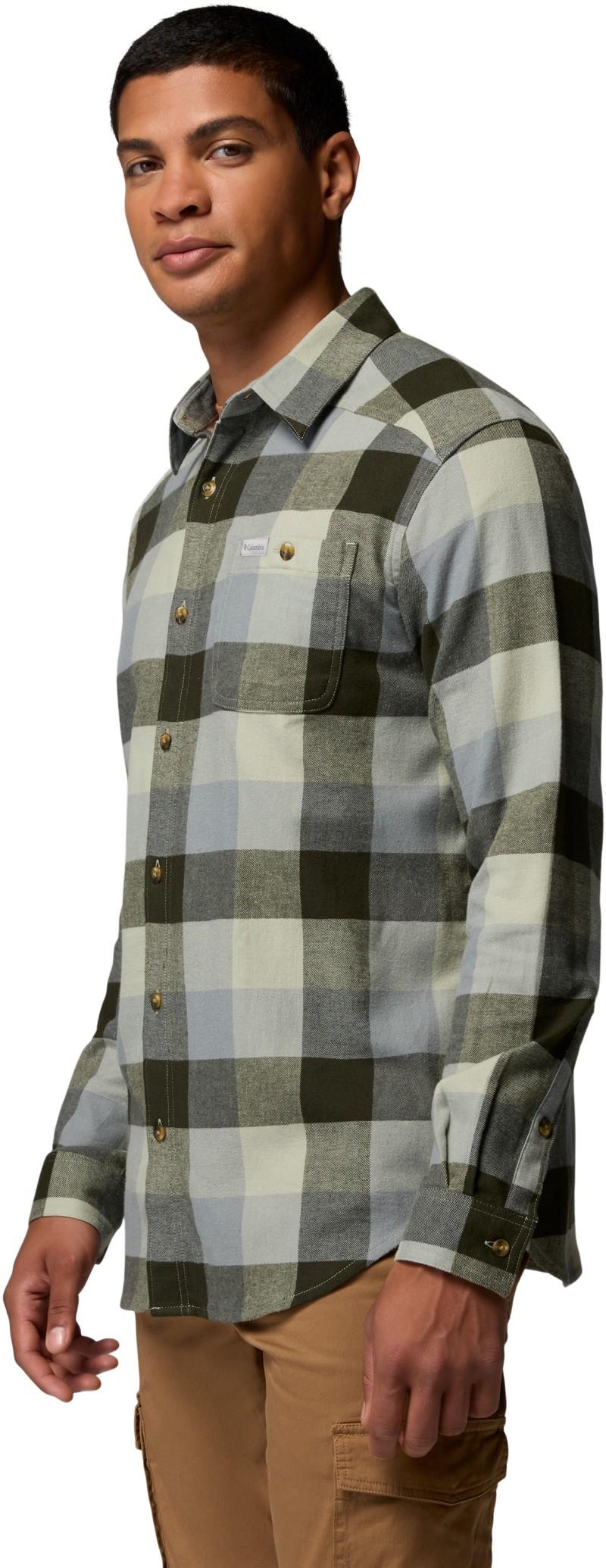 Cornell Woods Flannel LS Shirt - Mens - sedona sage multi buffalo 1