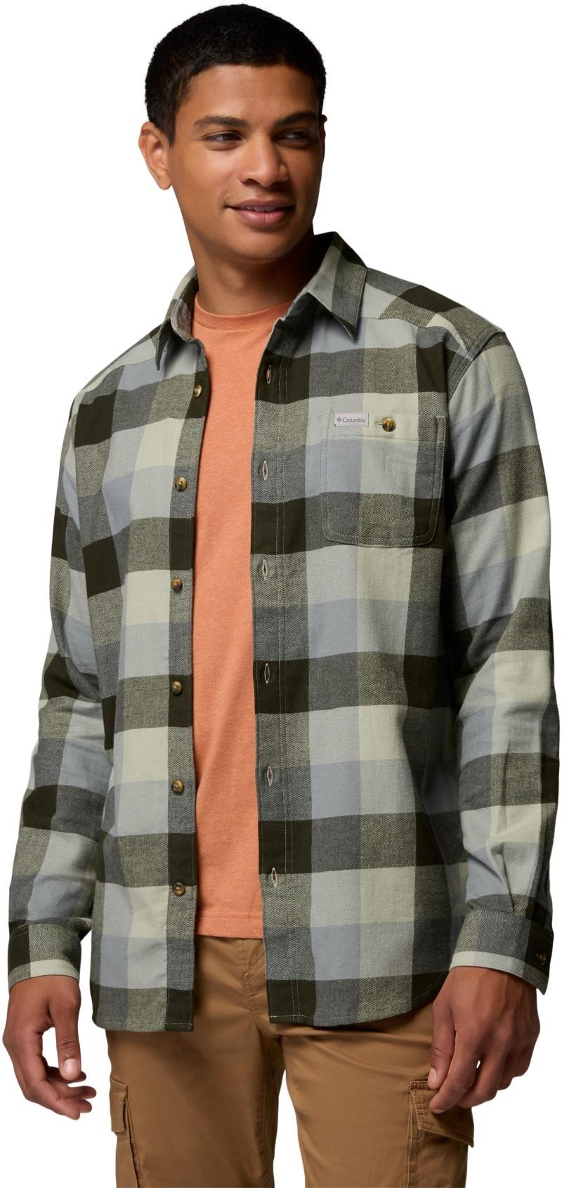 Cornell Woods Flannel LS Shirt - Mens - sedona sage multi buffalo 1