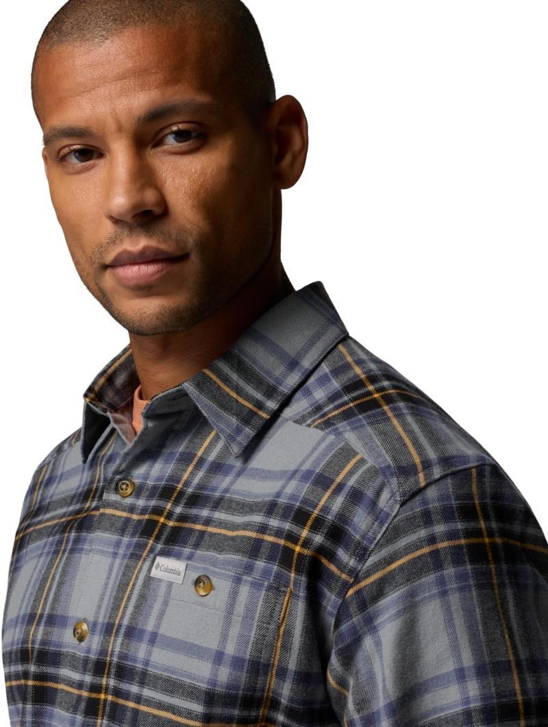 Cornell Woods Flannel LS Shirt - Mens - sedona sage textured plaid 1