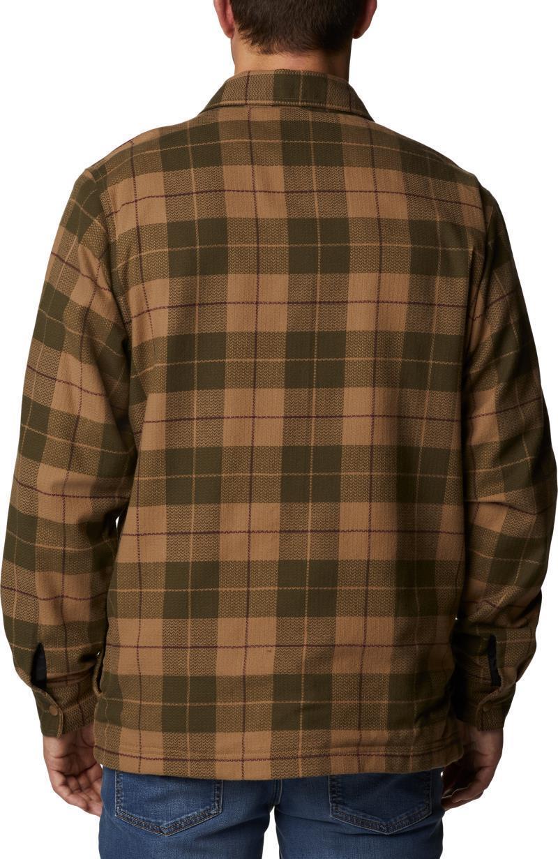 Cornell Woods Fleece Lined Shirt Jacket - Tall - Mens - Delta / Warp Red Woodsman Tartan 2