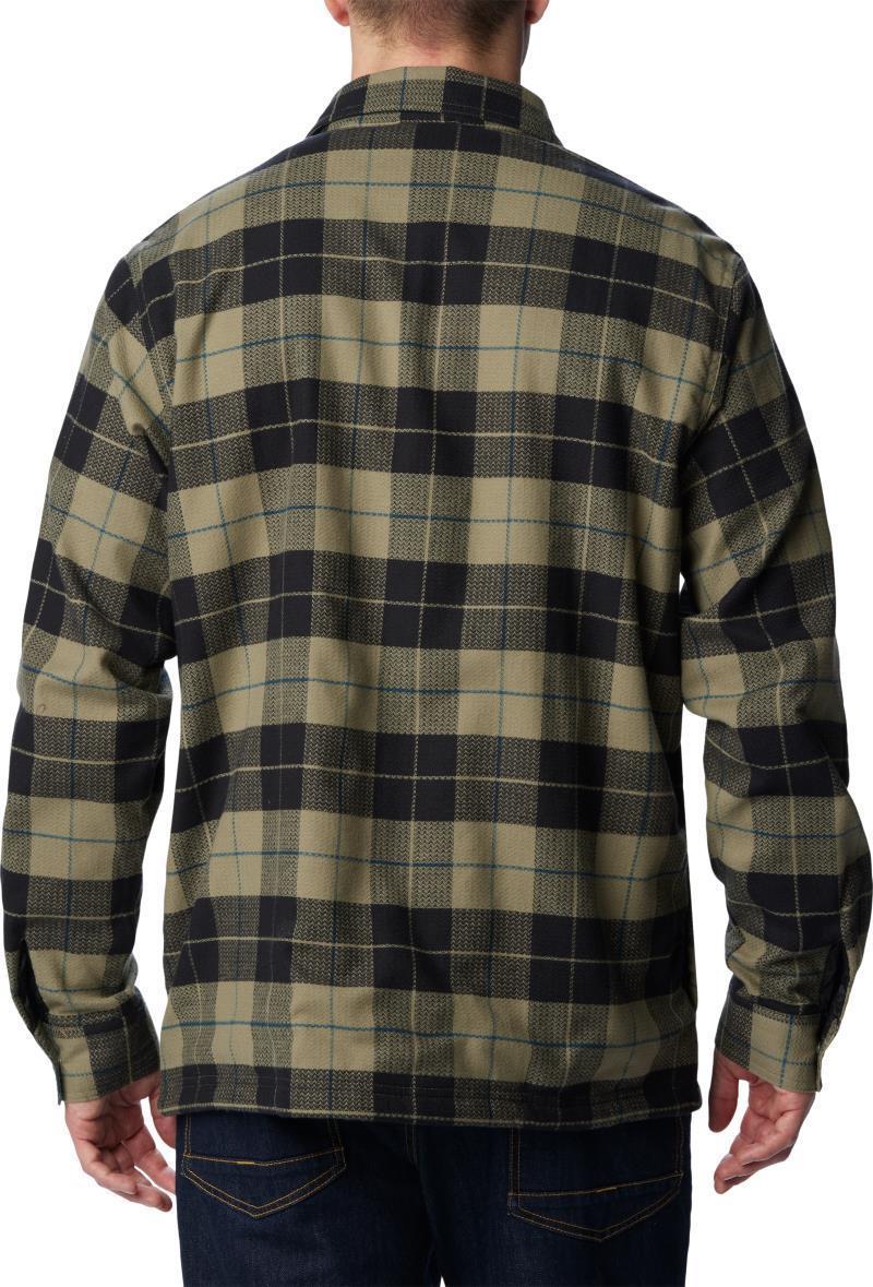 Cornell Woods Fleece Lined Shirt Jacket - Tall - Mens - Stone Green / Dark Stone Woodsman Tartan 2