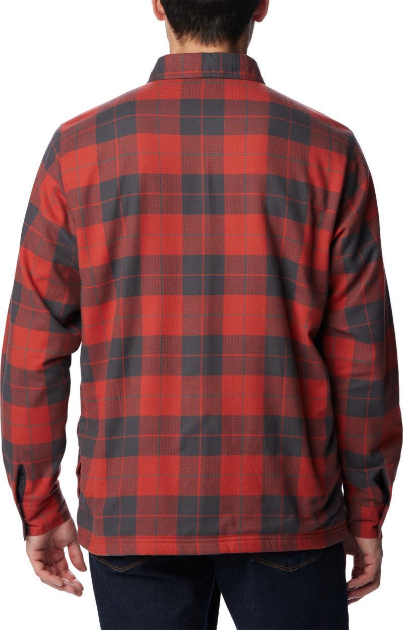 Cornell Woods Fleece Lined Shirt Jacket - Tall - Mens - Warp Red / Delta Woodsman Tartan 2