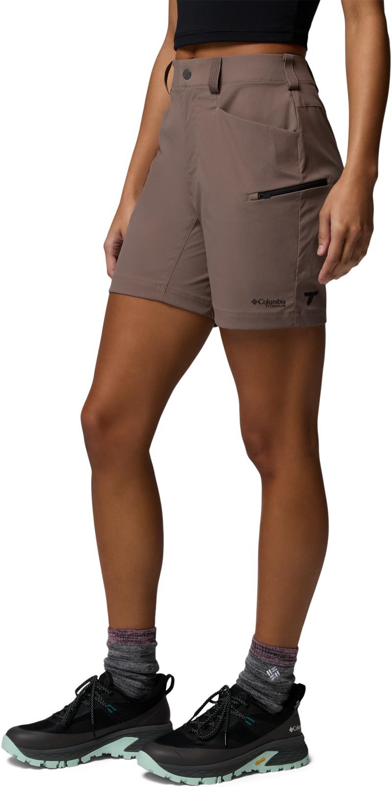 Cosmiques Pro Nylon Shorts, 5" Inseam - Womens - iron 1