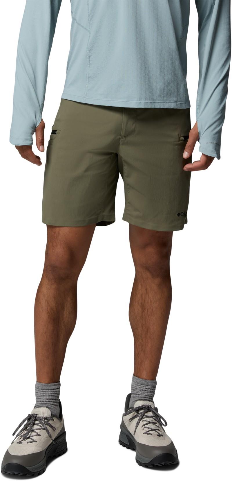 Cosmiques Pro Nylon Shorts, 8" Inseam - Mens - stone green 1